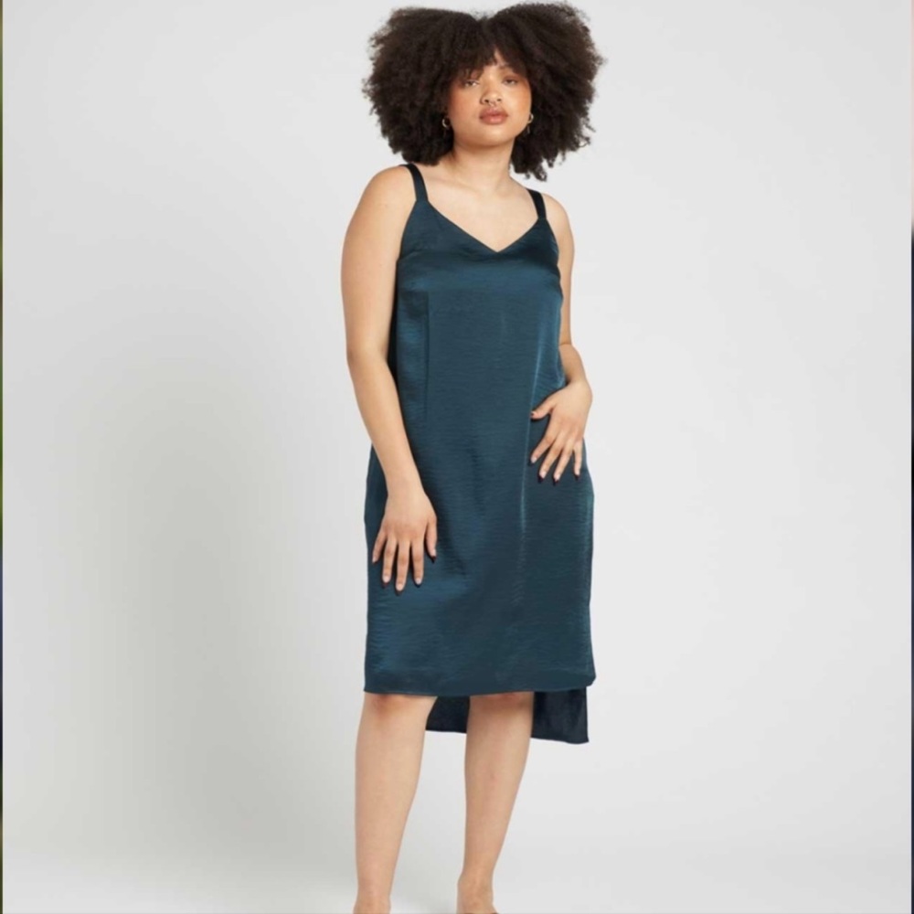 Universal Standard Kara Luxe Satin Slip Dress